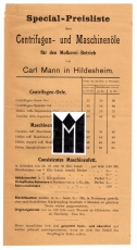 Carl Mann in Hildesheim.
