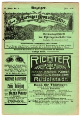 Thüringer Monatsblätter.