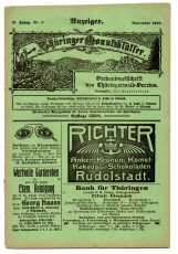 Thüringer Monatsblätter.