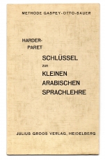 Schlüssel zur neunten Auflage der Kleinen Arabischen Sprachlehre.