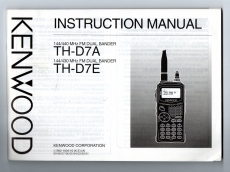Kenwood Instruction Manual.