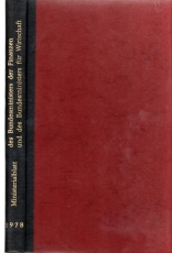 Ministerialblatt des Bundesministers der Finanzen und des Bundesministers für Wirtschaft.