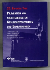 Prävention von arbeitsbedingten Gesundheitsgefahren und Erkrankungen.