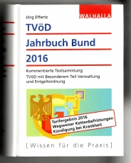 TVöD Jahrbuch Bund 2016.