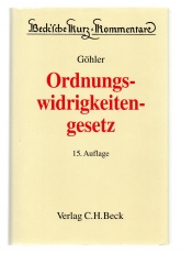 Gesetz über Ordnungswidrigkeiten.