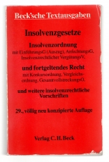 Insolvenzgesetze.