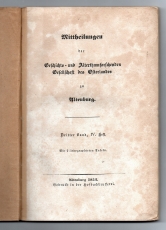 Mitteilungen der Geschichts- und Altertumsforschenden Gesellschaft des Osterlandes zu Altenburg.