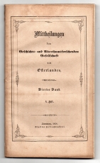 Mitteilungen der Geschichts- und Altertumsforschenden Gesellschaft des Osterlandes.