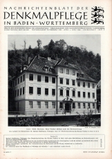 Nachrichtenblatt der Denkmalpflege in Baden-Württemberg.