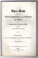 Ober-Gymnasium zu den Schotten in Wien -