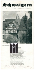 Schwaigern bei Heilbronn (Württemberg).