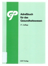 Adreßbuch für das Gesundheitswesen.