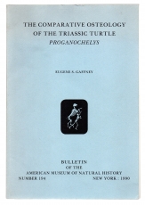 The Comparative Osteology of the Triassic Turtle Proganochelys.