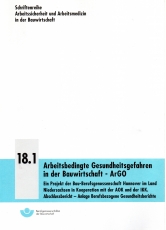 Arbeitsbedingte Gesundheitsgefahren in der Bauwirtschaft - ArGO.