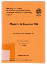 Messen in der Geotechnik 2004.