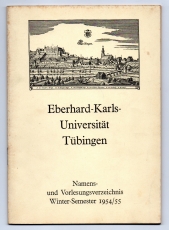 Eberhard-Karls-Universität Tübingen.