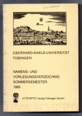 Eberhard-Karls-Universität Tübingen.
