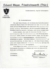 Eduard Meyer, Friedrichswerth (Thür.). Abteilung: Futtermittel.