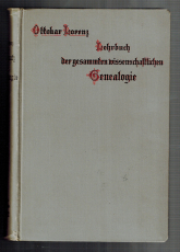 Lehrbuch der gesammten wissenschaftlichen Genealogie.