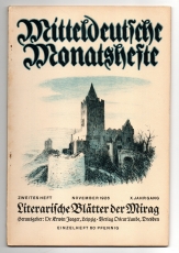 Mitteldeutsche Monatshefte.