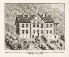 Das Feierabendhaus für deutsche Lehrerinnen in Gandersheim.