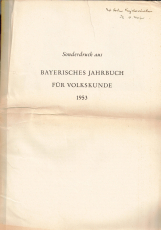 Lorenz Westenrieder und die Volkskunde.