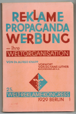Reklame, Propaganda, Werbung.