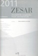 Zeitschrift für europäisches Sozial- und Arbeitsrecht (ZESAR).