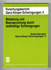 Belastung und Beanspruchung durch stoßhaltige Schwingungen.
