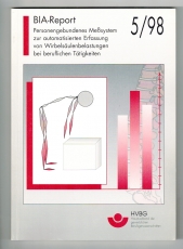 Personengebundenes Meßsystem zur automatisierten Erfassung von Wirbelsäulenbelastungen bei beruflichen Tätigkeiten.