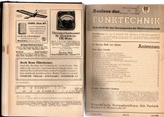 Auslese der Funktechnik.