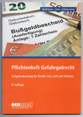 Pflichtenheft Gefahrgutrecht.