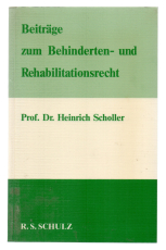 Beiträge zum Behinderten- und Rehabilitationsrecht.