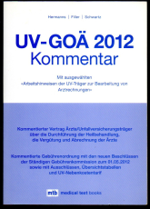 UV-GOÄ 2012 Kommentar.