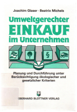 Umweltgerechter Einkauf im Unternehmen.