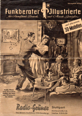 Funkberater-Illustrierte für Rundfunk- Fernseh- und Musik-Genießer.