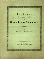 Beiträge zur Naturgeschichte der Rankenfüsser (Cirripedia).