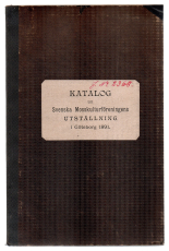 Katalog till Svenska Mosskultur-Föreningens Utställning.