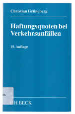 Haftungsquoten bei Verkehrsunfällen.