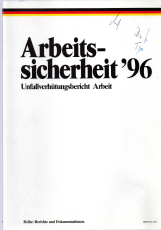 Arbeitssicherheit '96.
