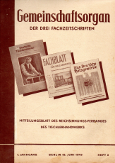 Gemeinschaftsorgan der drei Fachzeitschriften.