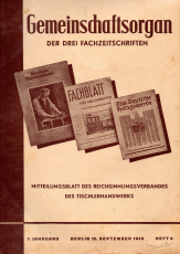 Gemeinschaftsorgan der drei Fachzeitschriften.