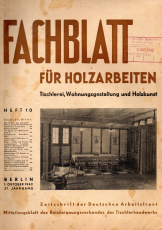 Fachblatt für Holzarbeiten.