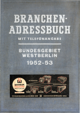Branchen Adressbuch.