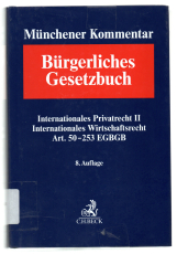 Münchener Kommentar zum Bürgerlichen Gesetzbuch.