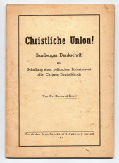 Christliche Union!