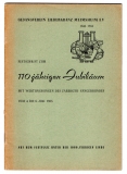Festschrift zum 110jährigen Jubiläum mit Wertungssingen des Zabergäu-Sängerbundes vom 4. bis 6. Juli 1953.