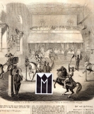 Ringelstechen in der Hofreitschule zu Mailand zu Ehren des Erzherzogs Rainer, Vicekönig des lombardisch-venetianischen Königreiches