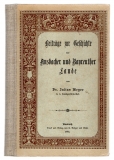 Beiträge zur Geschichte der Ansbacher und Bayreuther Lande.