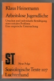 Arbeitslose Jugendliche.